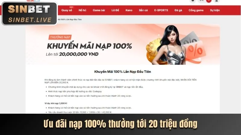 Hình ảnh khuyến mãi thưởng đăng ký 8s
